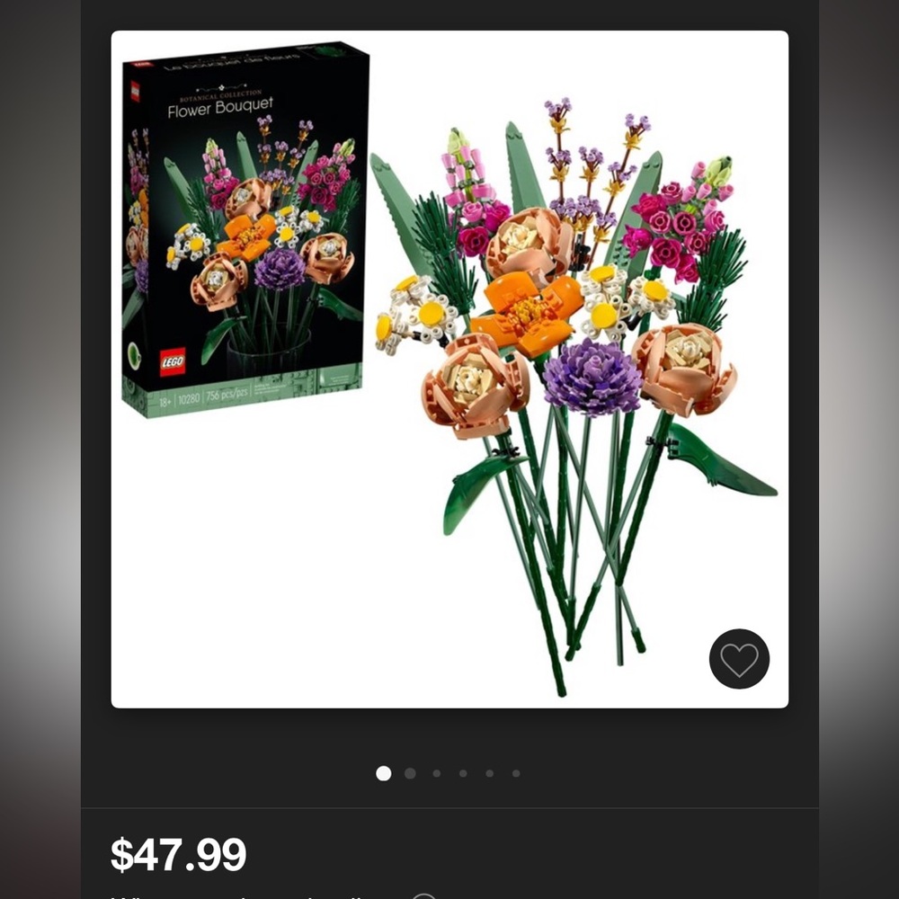 Lego bouquet